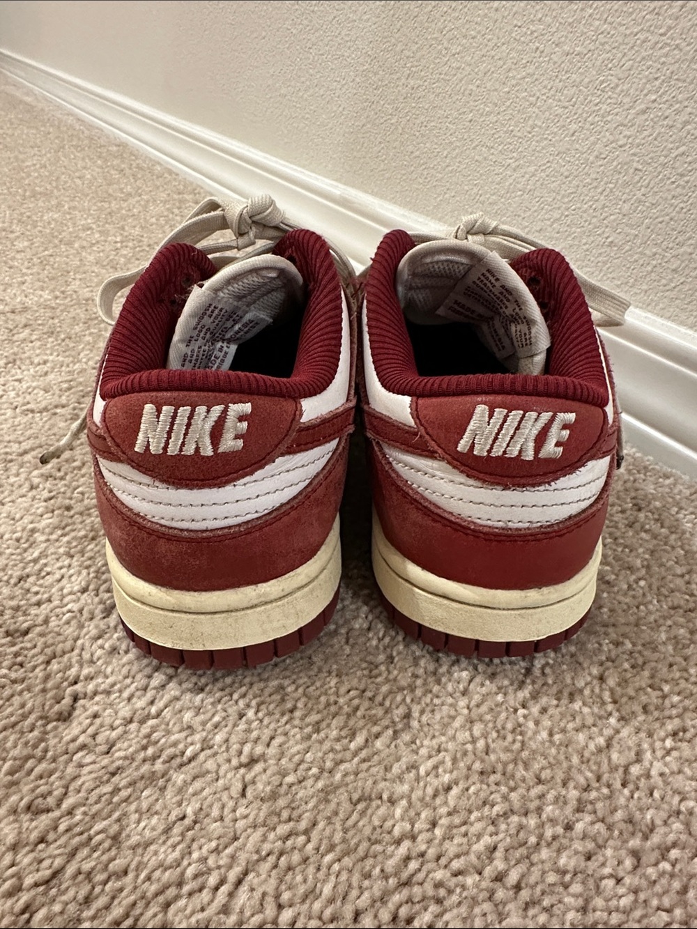 Nike Dunk Low - Maroon/White - Picture 6 of 10